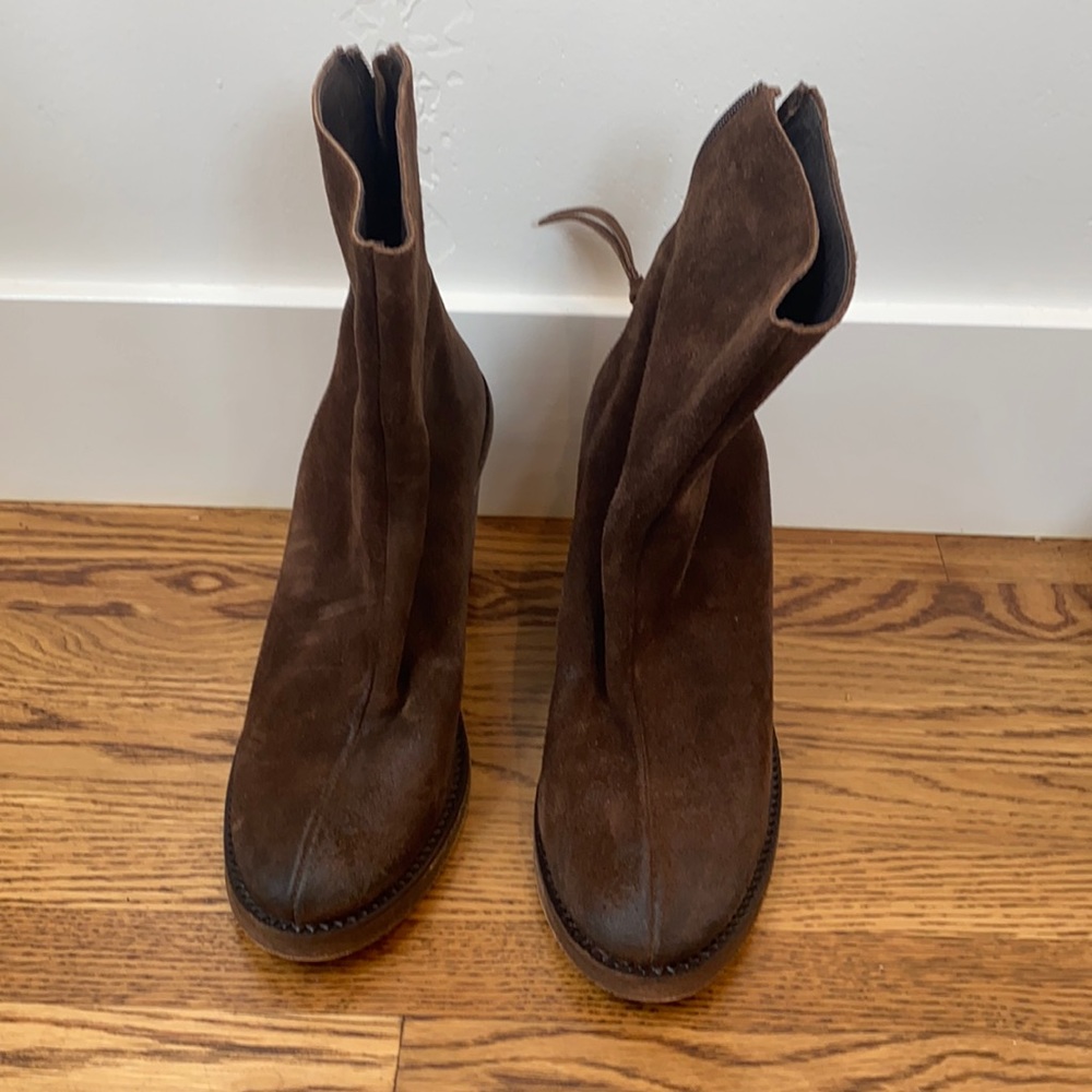 Free People boots, brown, size 8